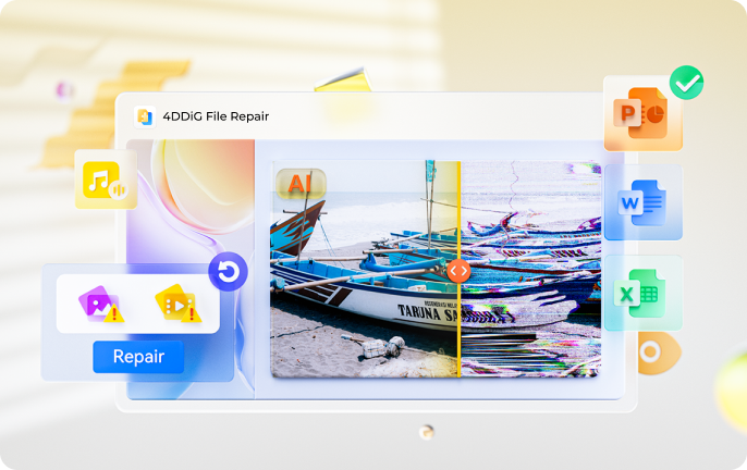 4DDiG File Repair