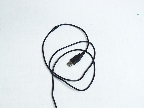 Use a spare usb cable